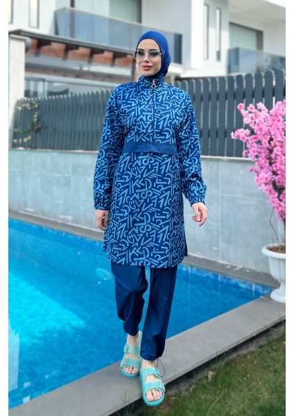 Paraşüt Tam Kapalı Tesettür Mayo R081 Atlantik fiyatları