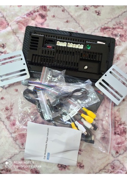 9 inch Universal 2Din Double Android 13 / 2+32gb. Oto 4core Multimedya Ekran ve Arkası Kısa ince kasa yeni