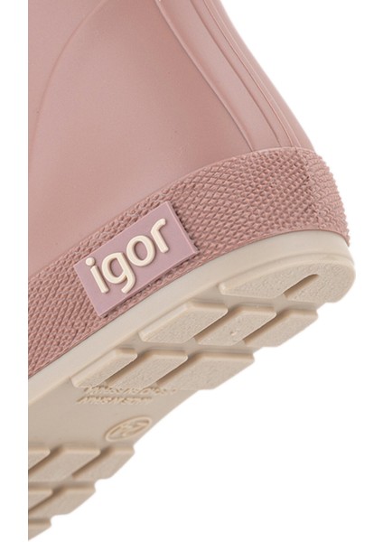 W10294 Yogı Dk Pembe Kız Çocuk Yağmur Çizmesi