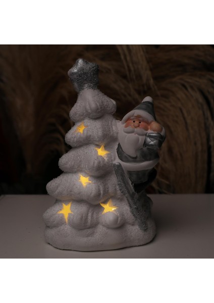 Işıklı Sereamik Noel Baba Bbilo fiyatları