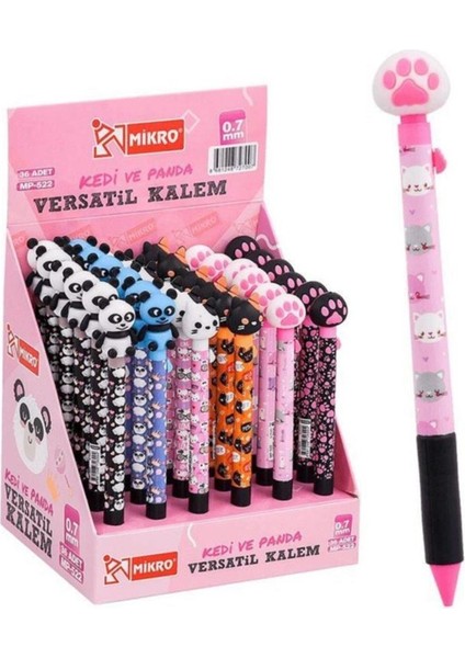 MP-522 Kedi ve Panda Versatil Kalem 0.7mm