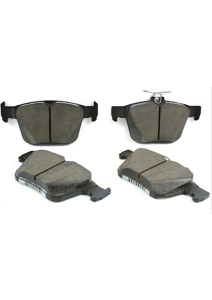 Fren Balatası Arka - 8V0698451 - Golf (2012-2019) - Tıguan 2016> - Passat 2014> - AUDI A3 2012> - Kodıaq 2017>- Octavıa 2012> - Leon 2013>