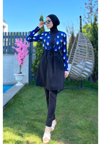 Damla Tasarım Tam Kapalı Tesettür Mayo R059 indirimleri