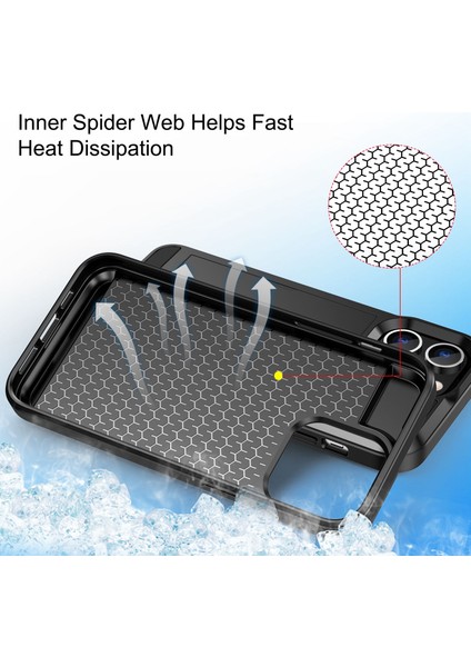 Iphone 14 Pro Max Için 6.7 Inçlik, Kayar Kapak Tasarım Kartı Tutucu Pc+Tpu Hibrid Telefon Kabuğu Gold (Yurt Dışından) indirimleri