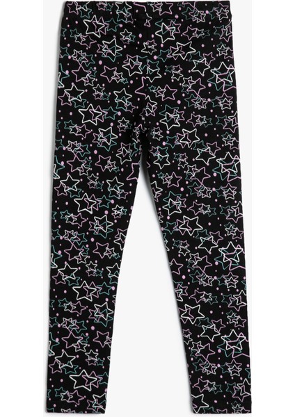 Yıldızlı Tayt Beli Lastikli Pamuklu fiyatları