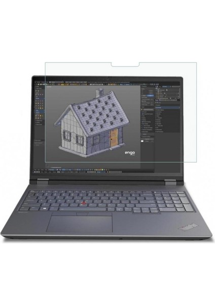 Lenovo Thinkpad P16 16 Inç Ekran Koruyucu Nano 16:10 Şeffaf