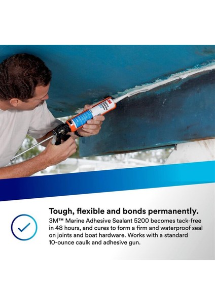 ™ 5200 Marin Yapışkan Dolgu Macunu, Beyaz - 295 ml fırsatları