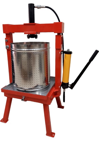 Pistonlu Paslanmaz Çelik Meyve Sıkma Presi 50 Litre modelleri