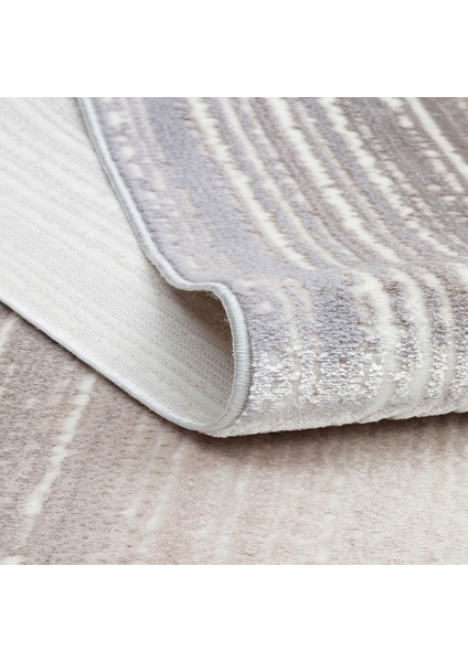 Sateen St 101 L.GREY Açık gri Kaymaz Tabanlı Makine Dokuma İnce Halı fırsatları