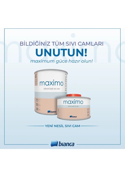 Maximo Sıvı Cam Parlak