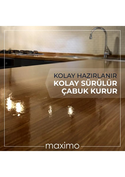 Maximo Sıvı Cam Parlak