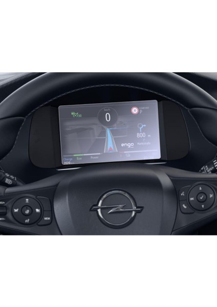 Opel Corsa Elektrikli Gs 7" Dijital Gösterge Ekran Koruyucu Şeffaf fırsatları