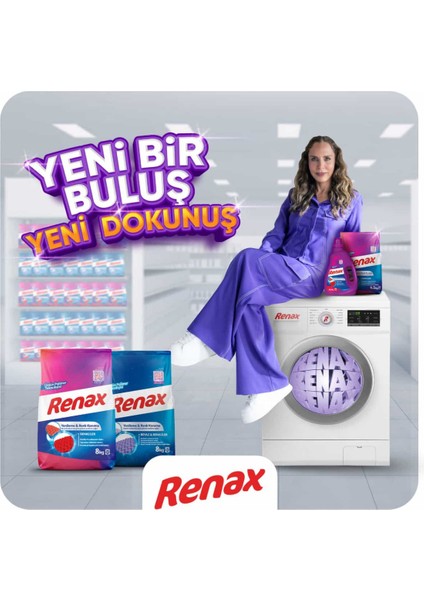 Renkliler Toz Çamaşır Deterjanı 8 kg fiyatları