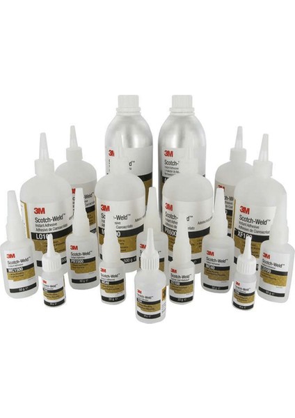 ™ Scotch-Weld™ CA4 Hızlı Yapıştırıcı, Şeffaf - 30 gr