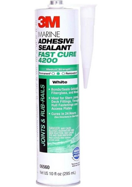 ™ 4200FC Marin Yapıştırıcı Mastik, Beyaz - 310 ml