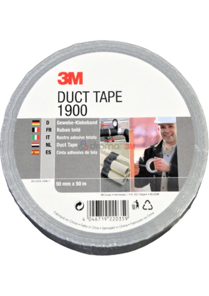 3M™ 1900 Duct Tape Tamir Bandı (50MM x 50M)