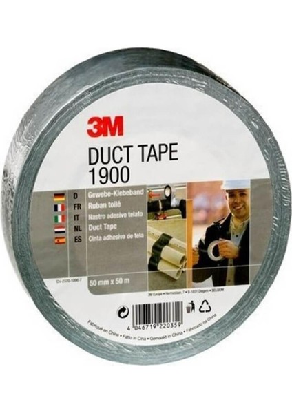 3M™ 1900 Duct Tape Tamir Bandı (50MM x 50M)