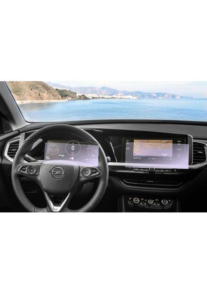 Opel Grandland Ultimate Ekran Koruyucu Multimedya ve Gösterge Şeffaf