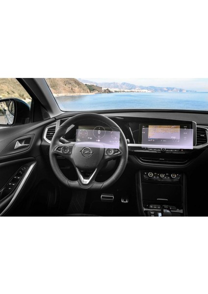 Opel Grandland Ultimate Ekran Koruyucu Multimedya ve Gösterge Şeffaf