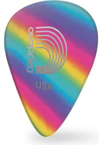 1CRB2T Gitar Penası 1 Adet 0,50 mm Celluloid Rainbow Lıght fiyatları