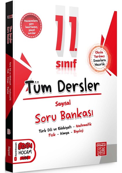 2024 11. Sınıf Sayısal Tüm Dersler Soru Bankası