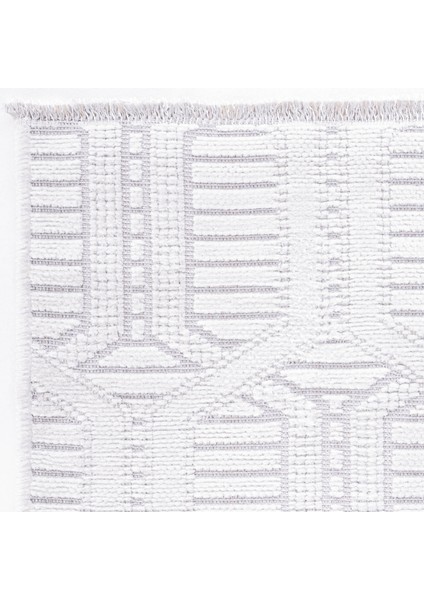 Alen 03 Krem Yıkanabilir Mutfak Halısı Kesme Yolluk Koridor Halısı Kaymaz Çocuk Odası Halı Kilim modelleri