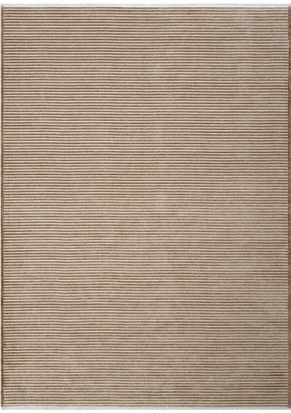 Alen Bej Yıkanabilir Mutfak Halısı Kesme Yolluk Koridor Halısı Kaymaz Çocuk Odası Halı Kilim