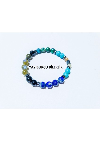Yay Burcu Doğal Taş Bileklik