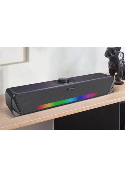 Thinkplus Masaüstü Bluetooth +Aux Soundbar Rgb Işıklı