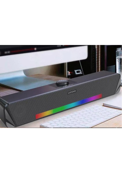 Thinkplus Masaüstü Bluetooth +Aux Soundbar Rgb Işıklı