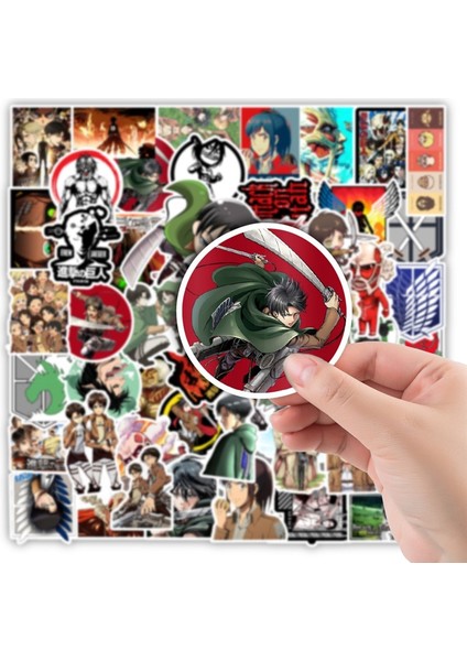 Anime Attack On Titan Graffiti Stickers
