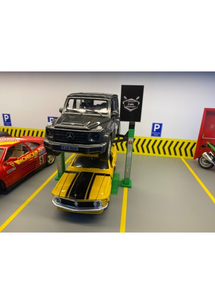 1:24 Ölçek Hareketli Lift (Yeşil) fiyatları