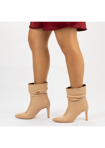Kadın Sivri Burun Topuklu Bot indirimleri