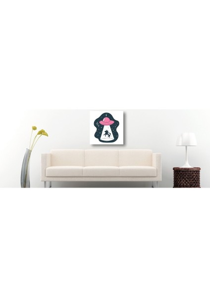 Uzay Aracı Kanvas Tablo K32