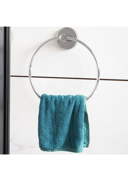 Banora Runa Yuvarlak Havluluk, Banyo, Mutfak, Paslanmaz Metal,krom