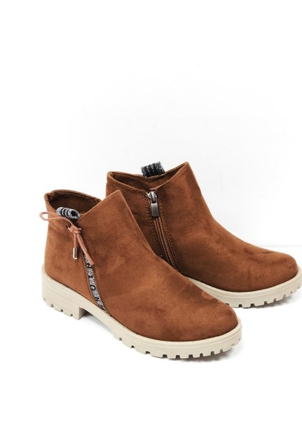 Kafkaslar Kısa Bilek Kaymaz Taban Kadın Bot