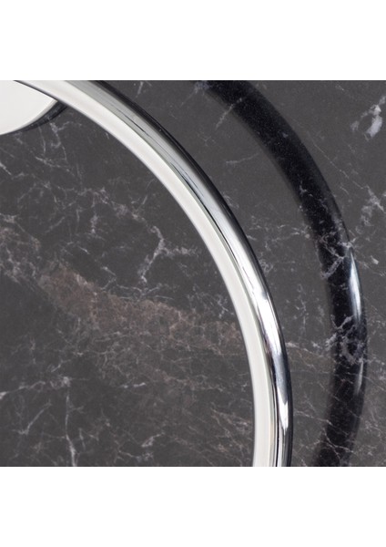 Banora Basic Yuvarlak Havluluk, Banyo, Mutfak, Paslanmaz Metal, Krom modelleri