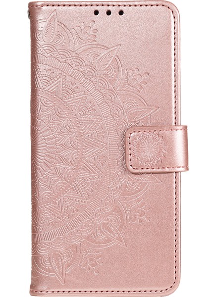 Xiaomi 12 5G/12X 5G/12S 5g Baskılı Mandala Çiçek Flip Telefon Kapağı Pu Deri Cüzdan Stand Şok Geçirmez Koruyucu Kılıf Strap-Rose Altın (Yurt Dışından) fiyatları