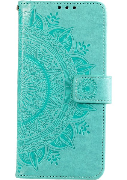 Xiaomi 12 Pro 5g /12S Pro 5g /12 Pro (Boyut) 5g Baskılı Mandala Pot Deri Deri Deri Şok Geçirmez Kapak Standı Tpu Iç Kabuk Strap-Yeşil (Yurt Dışından) fiyatları