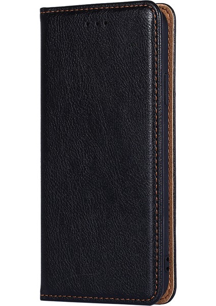 Xiaomi Redmi Için Note 12 Pro 4g/11 Pro 4g (Mediatek)/note 11 Pro 5g (Qualcomm) Manyetik Otomatik Absorbed Flip Deri Cüzdan Kılıfı Iç Tpu Folio Stand Şok Geçirmez Koruyucu Kapak Black (Yurt Dışından) fırsatları