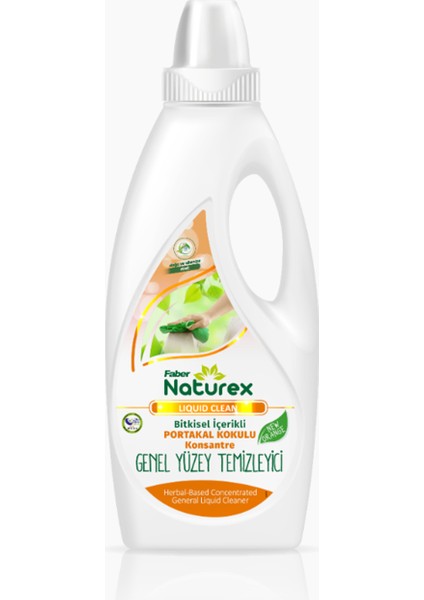 Faber Naturex Liquid Clean Portakallı Yer ve Yüzey Genel Temizleyici (1 L Şişe)