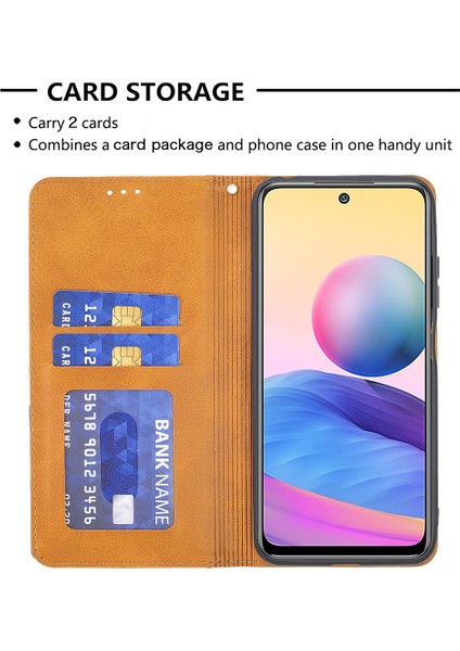 Geometrik Desen Xiaomi Poco M3 Pro 4g/5g/redmi Için Otomatik Absorbed Cüzdan Deri Stand Kılıfı (Yurt Dışından) fırsatları