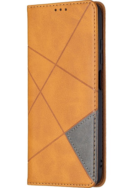 Geometrik Desen Xiaomi Poco M3 Pro 4g/5g/redmi Için Otomatik Absorbed Cüzdan Deri Stand Kılıfı (Yurt Dışından) indirimleri