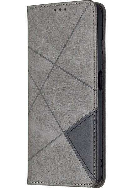 Geometrik Desen Xiaomi Poco M3 Pro 4g/5g/redmi Için Otomatik Absorbed Cüzdan Deri Stand Kılıfı (Yurt Dışından) indirimleri