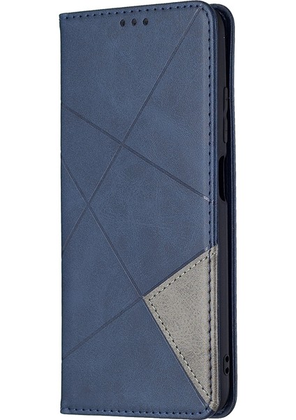 Geometrik Desen Xiaomi Poco M3 Pro 4g/5g/redmi Için Otomatik Absorbed Cüzdan Deri Stand Kılıfı (Yurt Dışından) indirimleri