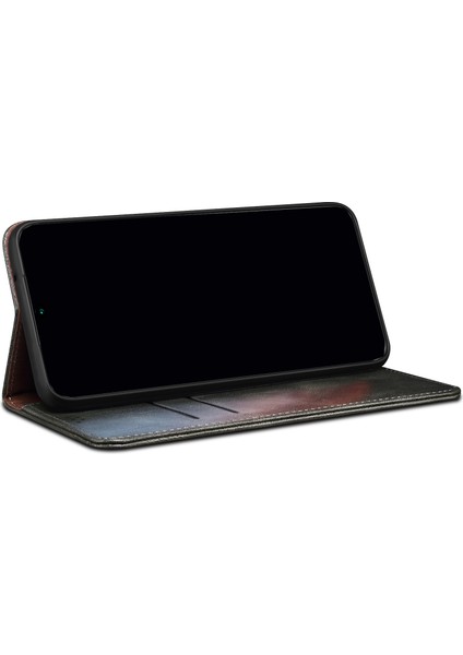 Cüzdan Stand Tasarımı Xiaomi Redmi Için Otomatik Absorbed Yağ-Beyaz Deri Telefon Kılıfı Note 10 Pro 5g (Çin)/xiaomi Poco X3 Gt-Green (Yurt Dışından) fırsatları