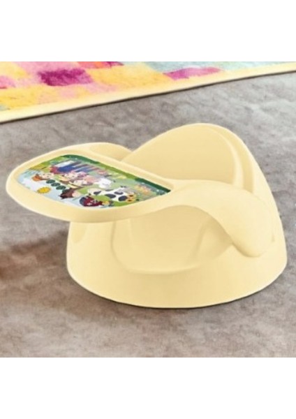 Multi Seat Bebek Koltuğu Banyo Oturağı Mama Sandalyesi Çıkarılabilir Masalı Oyun Tepsili