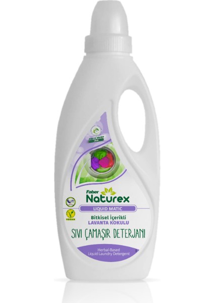 Faber Naturex Liquid Matic Sıvı Çamaşır Deterjanı (1 L Şişe)