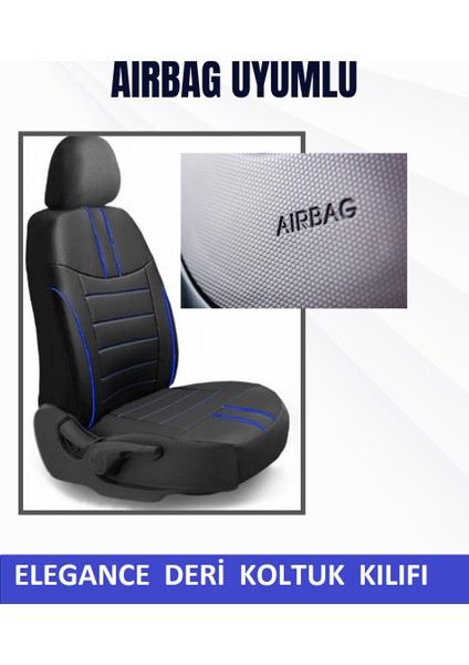 Opel Vectra C 2002 2008 Binek ve Tic. Araçlar Için Uyumlu Elegance Deri Modüler Koltuk Klf Set