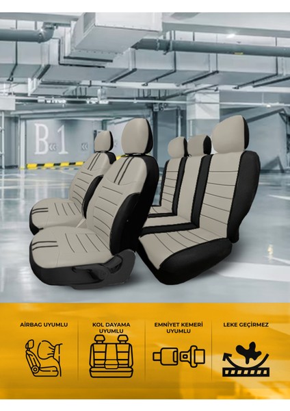 Opel Insignia Serisi Binek ve Tic. Araçlar Için Uyumlu Elegance Deri Modüler Koltuk Klf Set modelleri